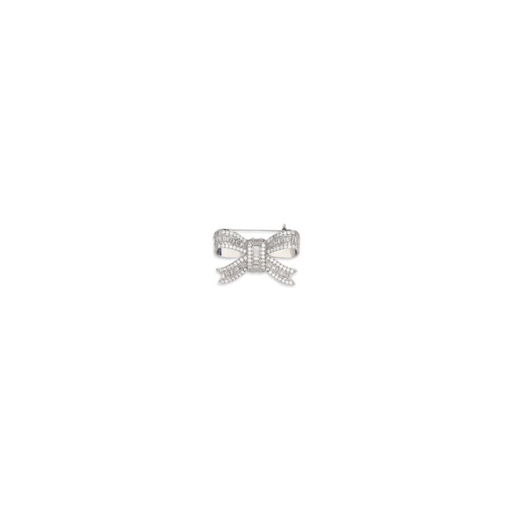 Self-Portrait Women Crystal Bow Brooch
